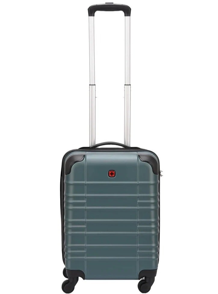Wenger Amplar 3 Piece Hardside Non-Expandable Check-In Luggage Trolley Set - Deep Lake - Image 2